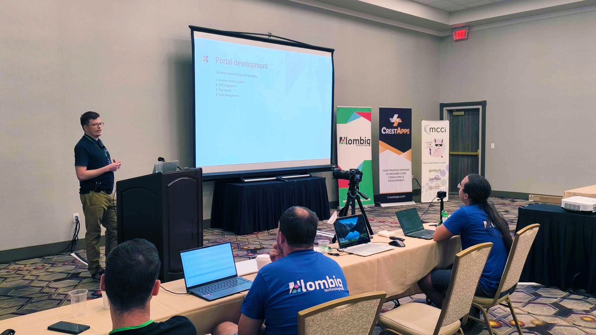 Vývojář Michal Kužela na Orchard Harvest 2024